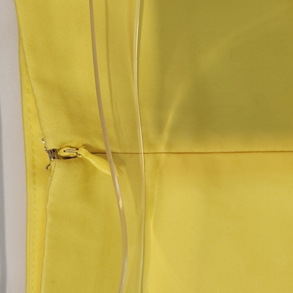𝅺worthington Electric Yellow Belted Skirt - Picture 7 of 9